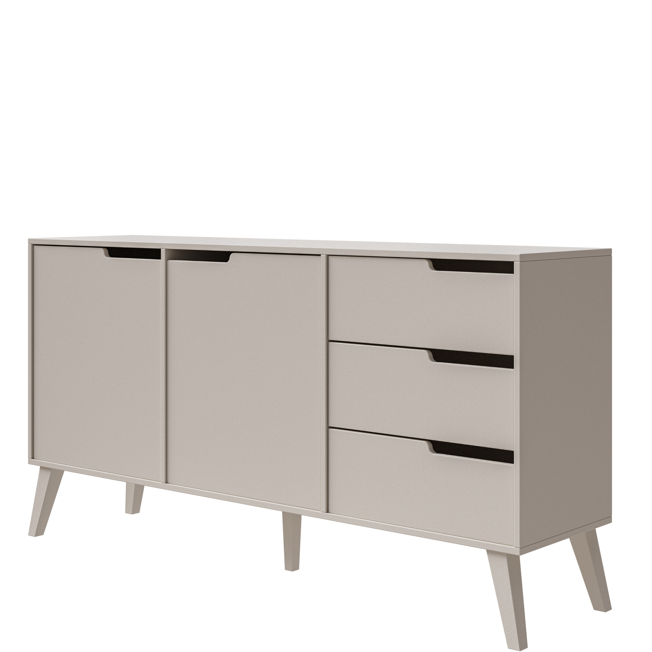 Komoda NIVARO 160 cm z szufladami do salonu kaszmir
