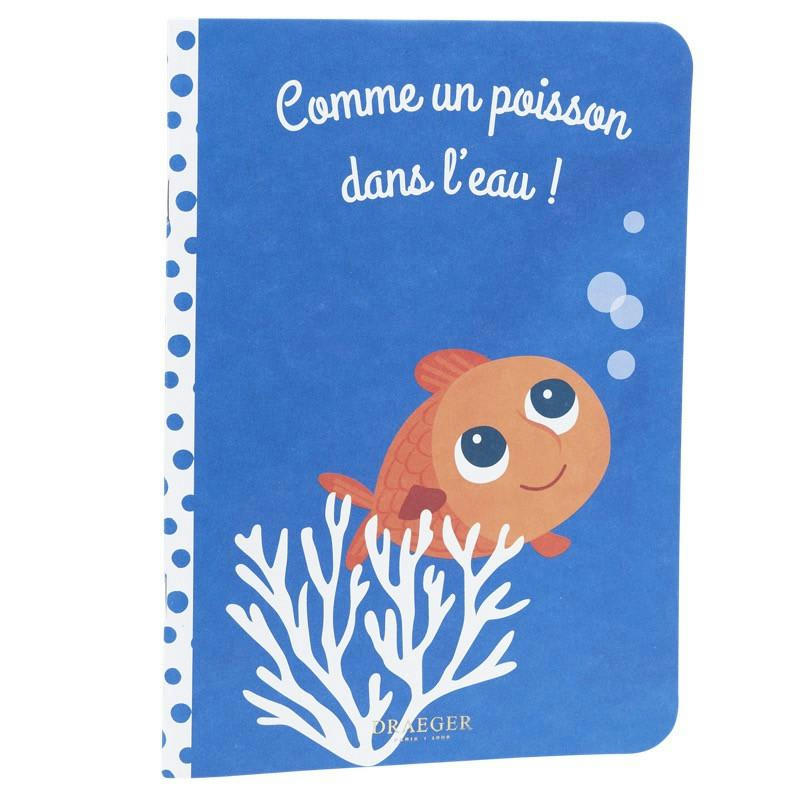 - Cahier Pour Enfant Comme Un Poisson Dans L'eau