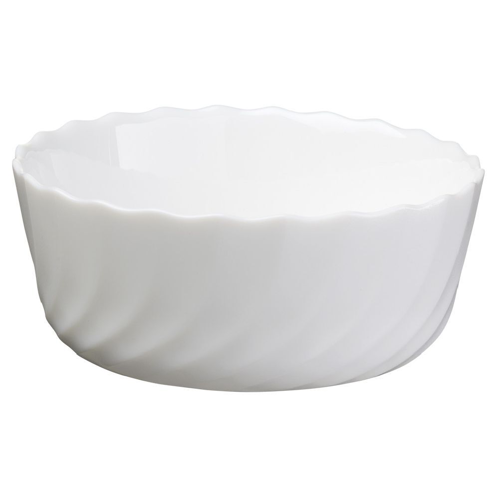 Ramequin en céramique blanc forme rond