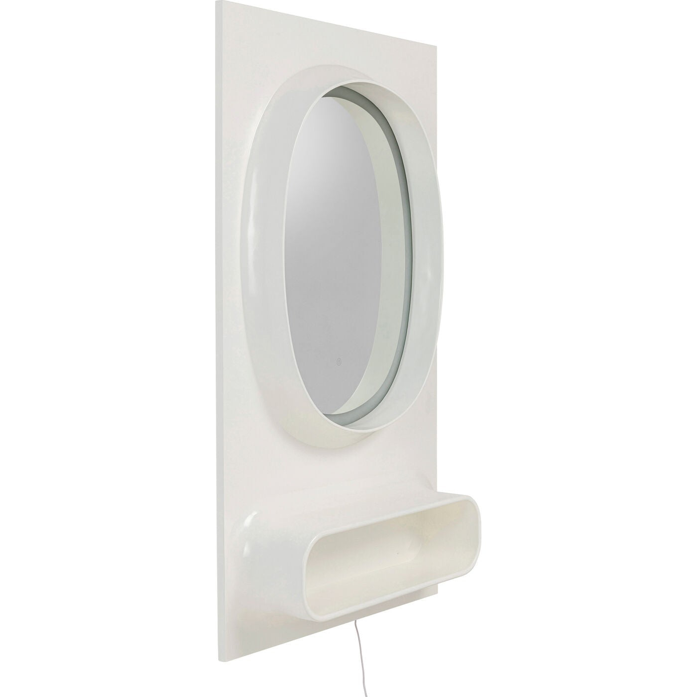 Spiegel Aero LED 141x80cm wit Kare Design