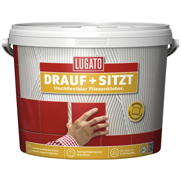 Dispersionskleber, weiß, 4kg