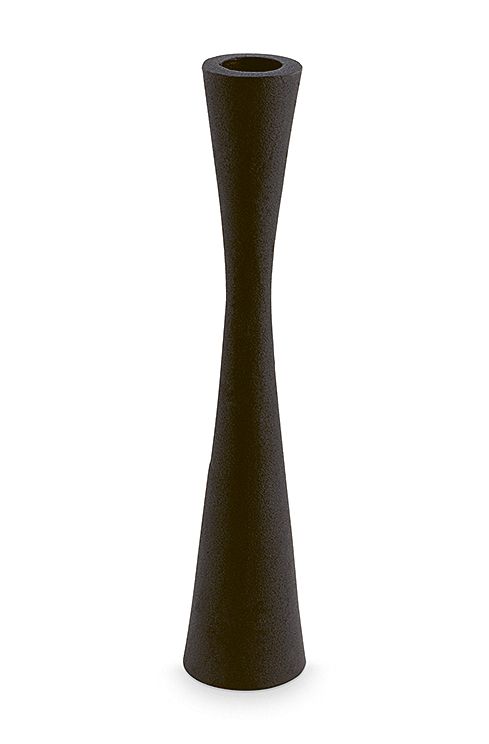 vtwonen Kandelaar - Metaal - Zwart - Hoogte 25,5cm