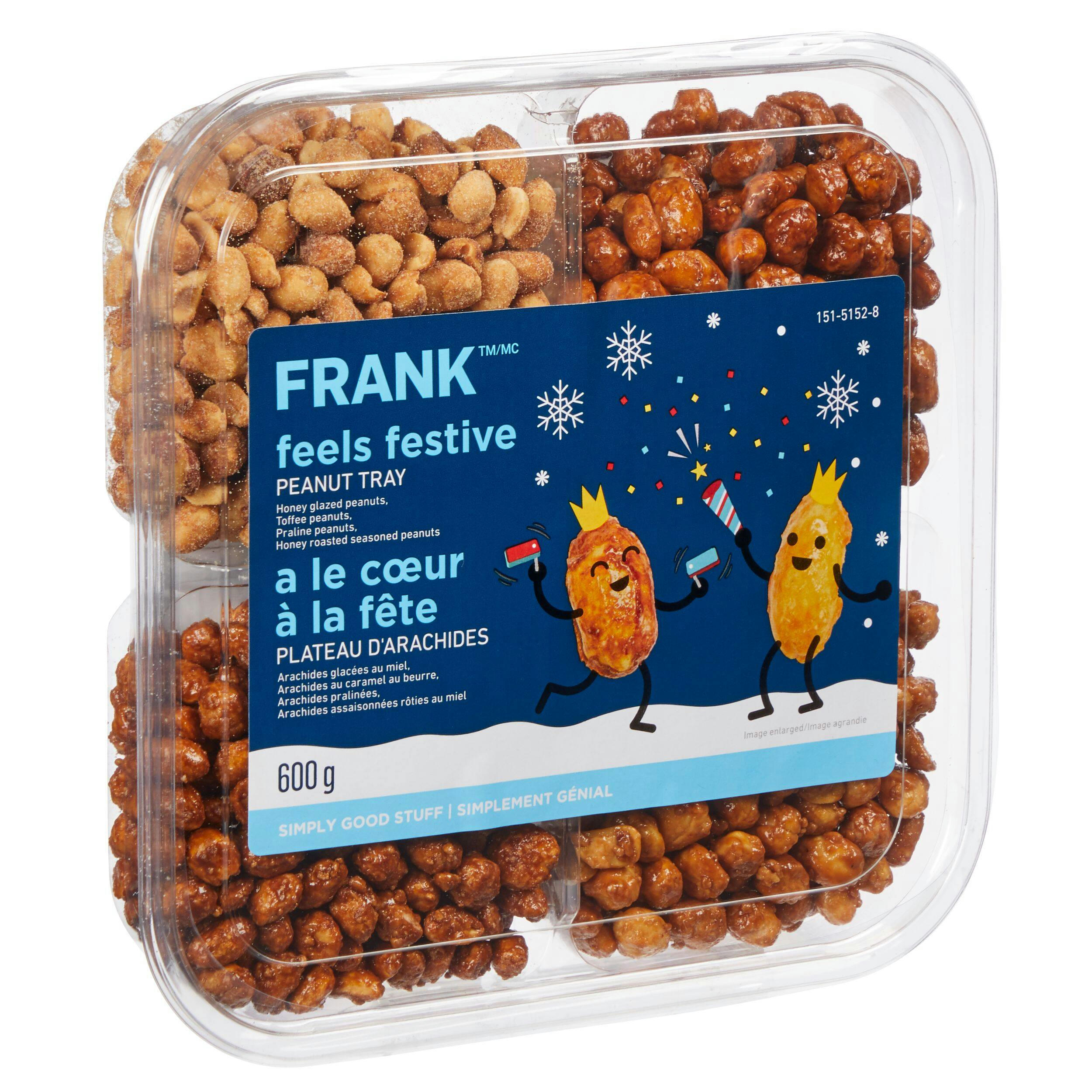 FRANK Peanut Tray, 600-g
