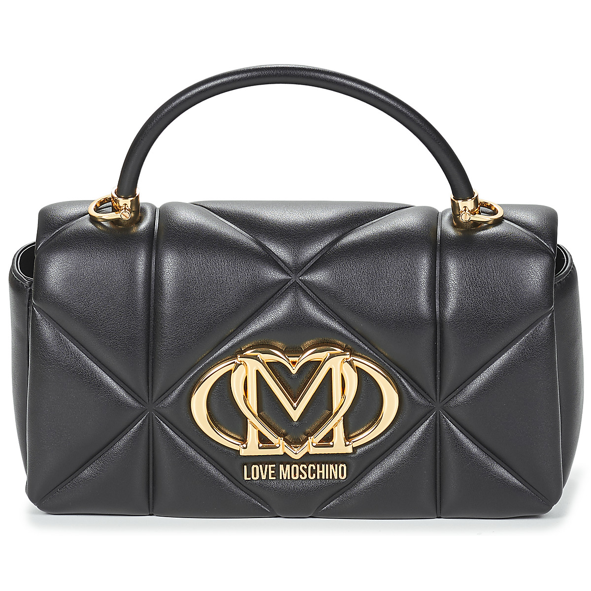 Love Moschino - EMBOSSED QUILTED JC4085 - Black