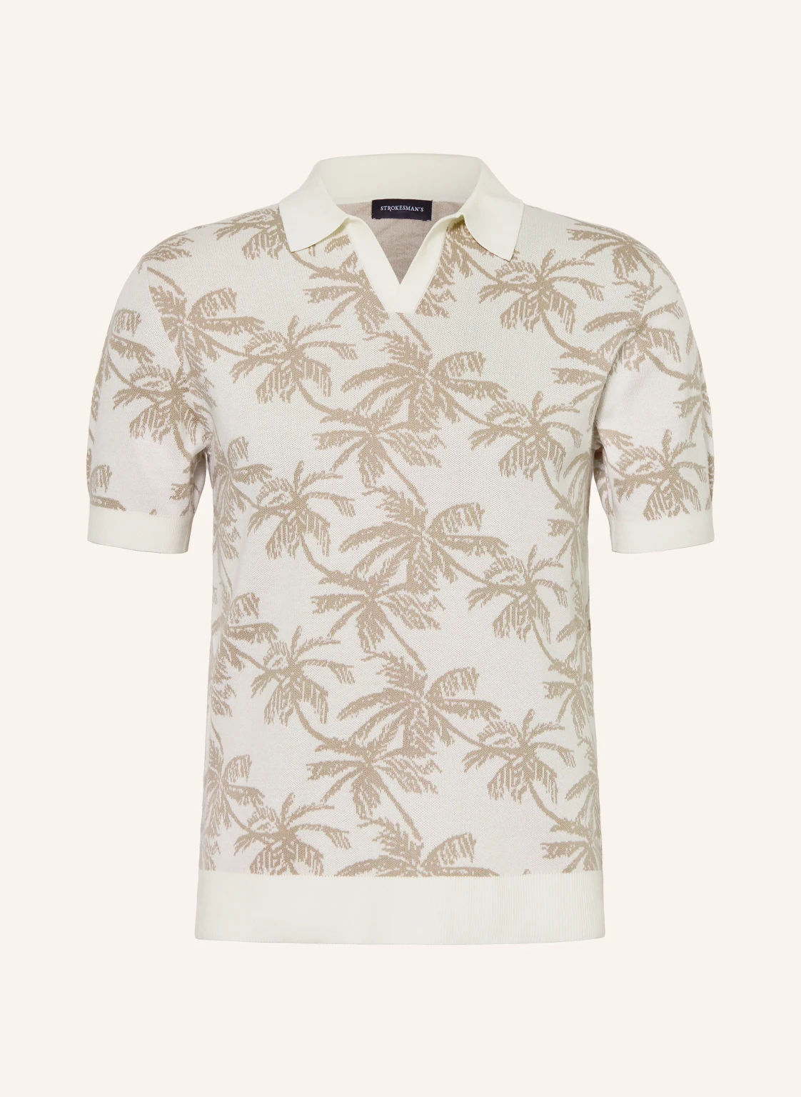 STROKESMAN'S Strick-Poloshirt