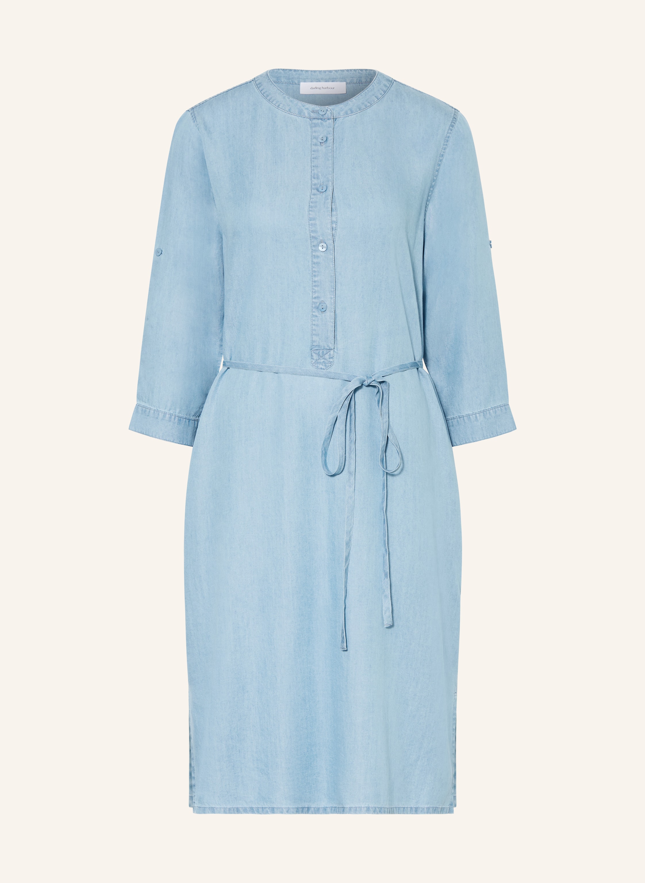 darling harbour Kleid in Jeansoptik mit 3/4-Arm