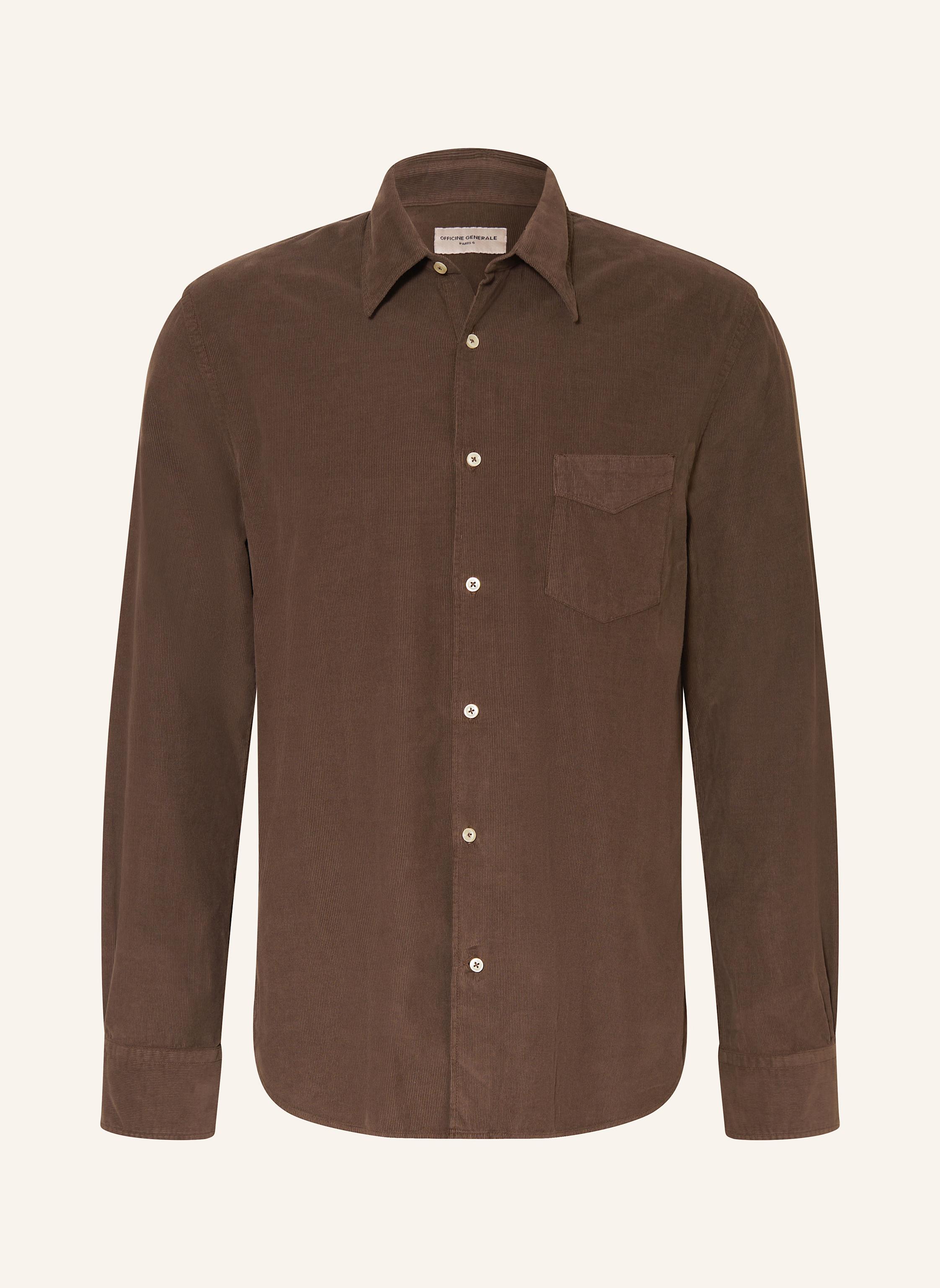 Officine Générale Cordhemd BENOIT Comfort Fit