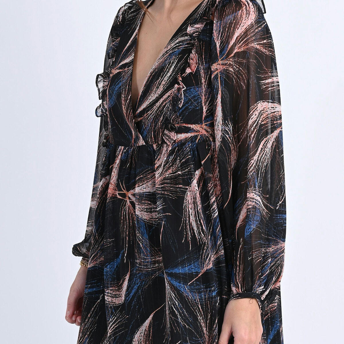 Robe  imprimée col V