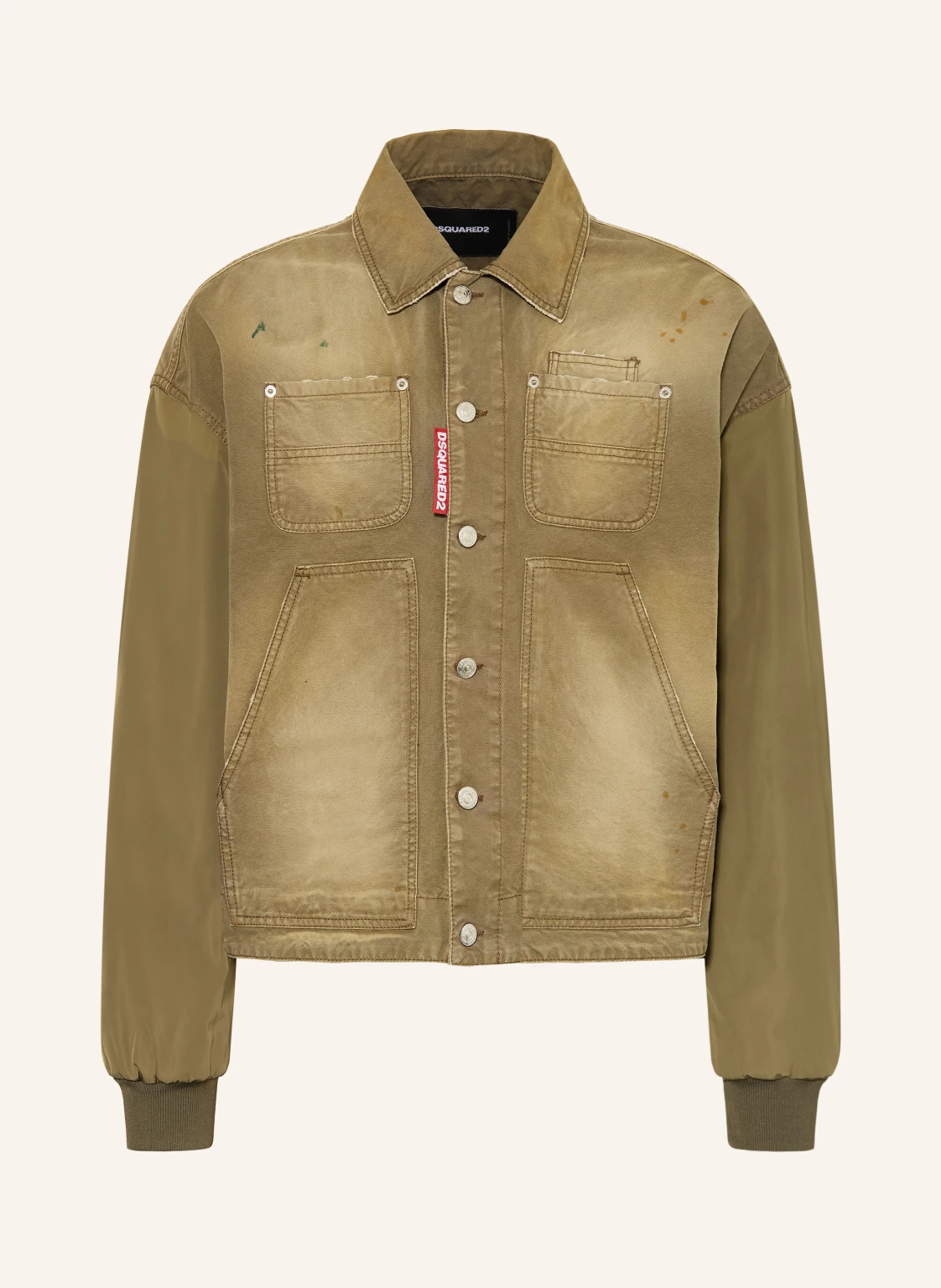 DSQUARED2 Overjacket CARPENTER im Materialmix