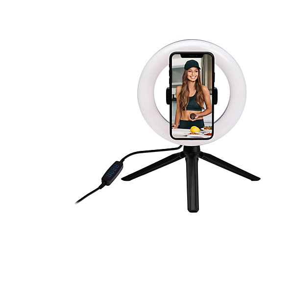 Kit Vlogging et Photographie Grand modèle avec trépied Ø20cm noir Bigben