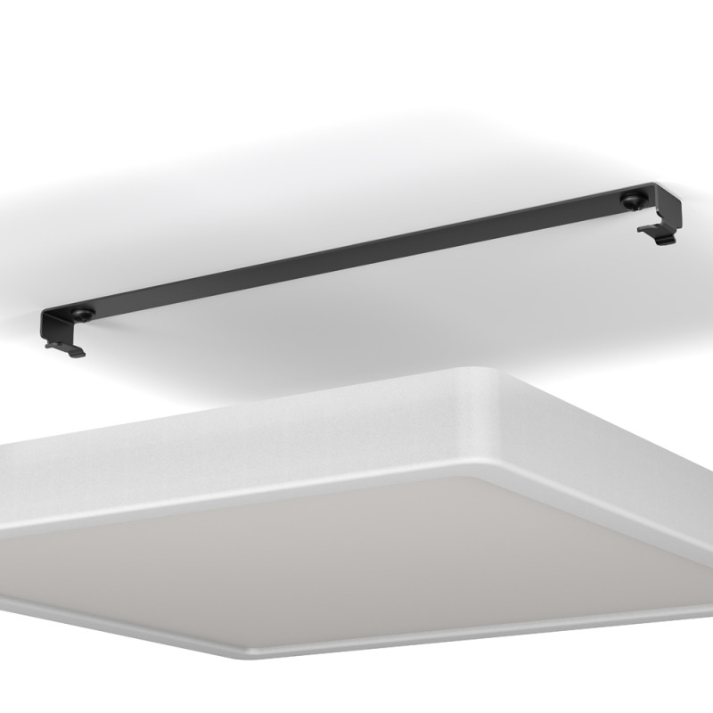 Plafonnier LED Fueva 5 blanc 28,5 x 28,5 cm blanc chaud 2400 lm 20,5 W EGLO