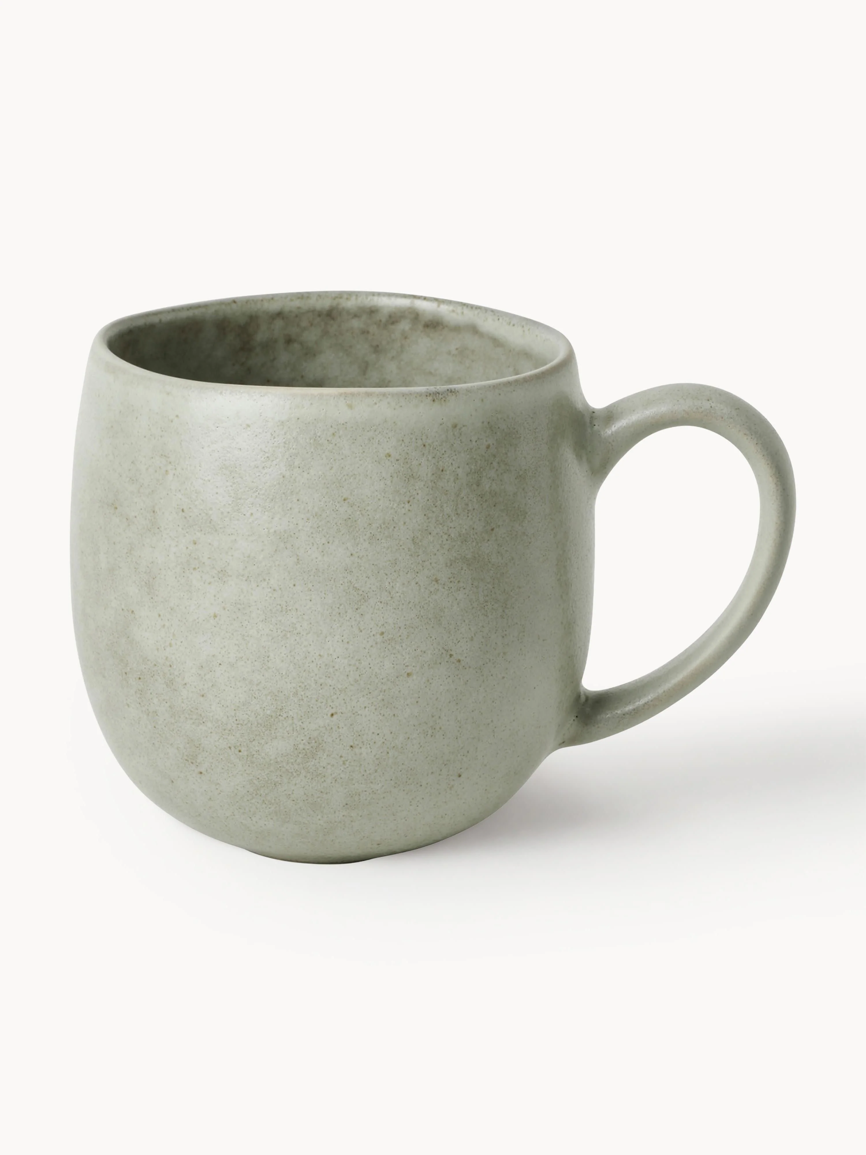 Handgefertigte XL Teetassen Nordic Marsh, 2er-Set