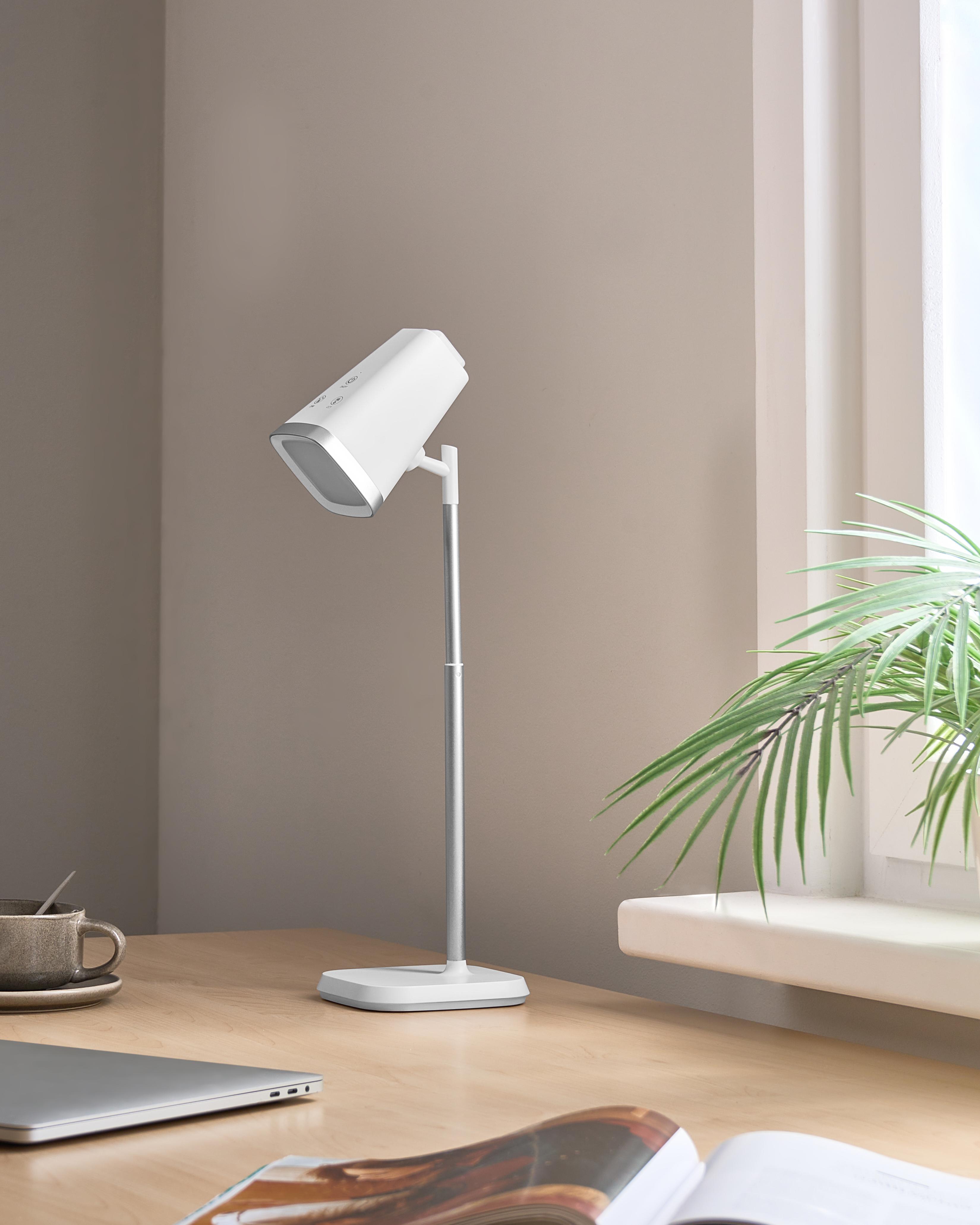 Wireless LED Table Lamp MUSCA with Dimmer White
