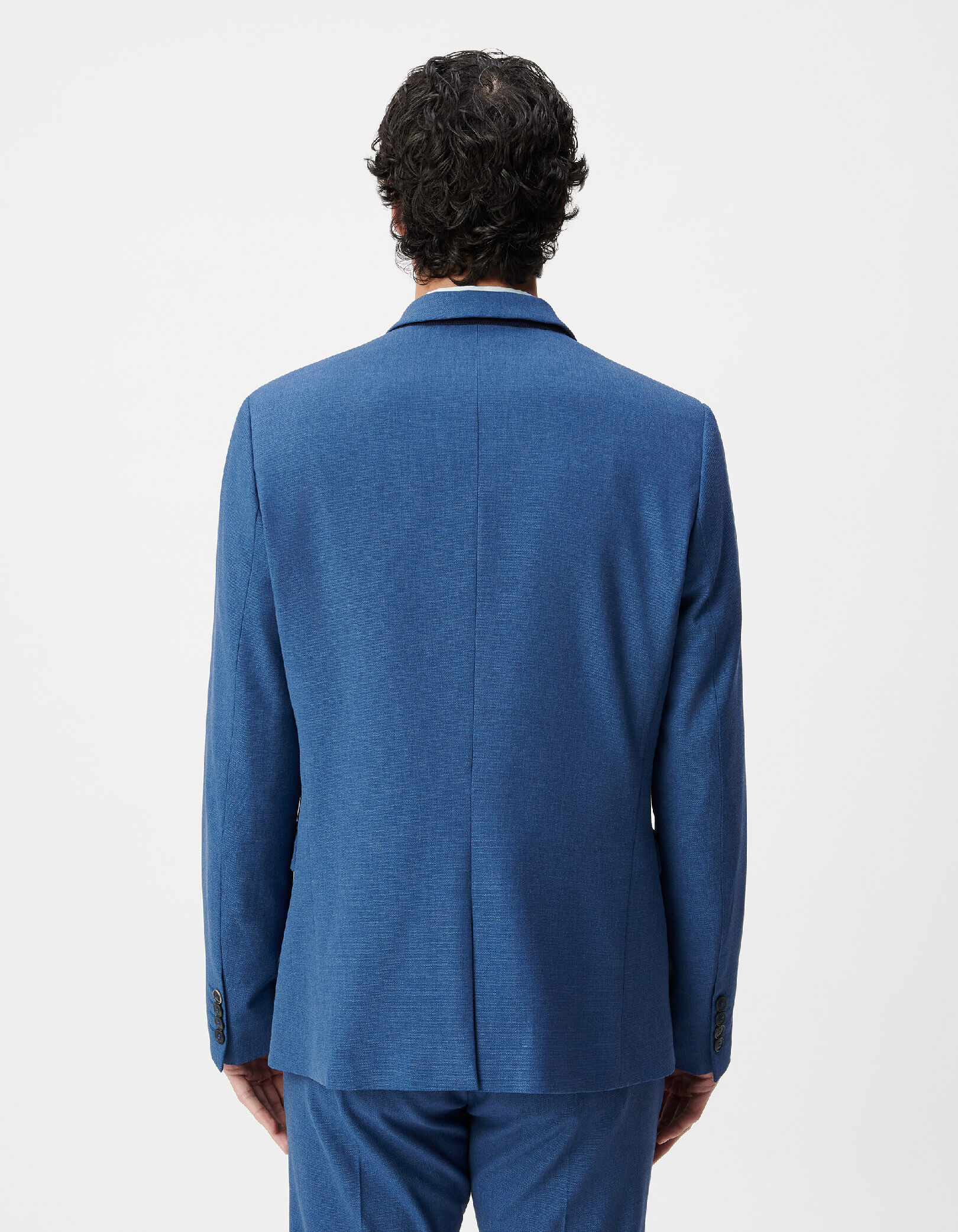 Veste de costume bleu indigo Homme