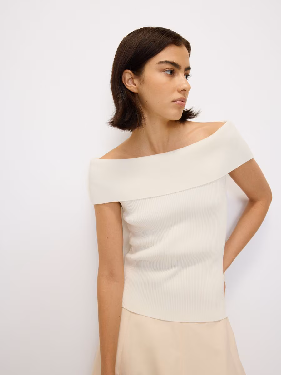 Viscose Rich Jersey Top