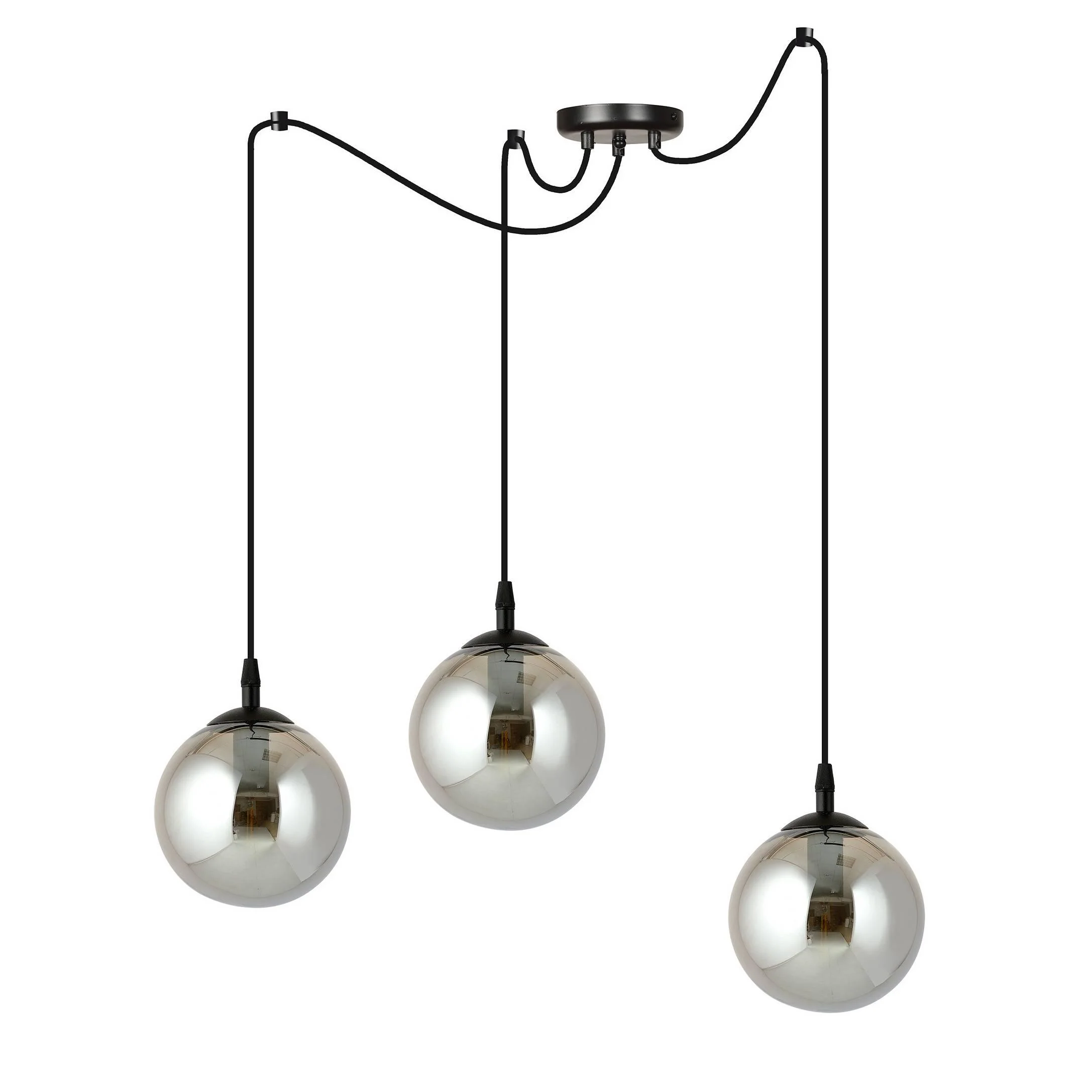 3-lichts hanglamp Cristiano