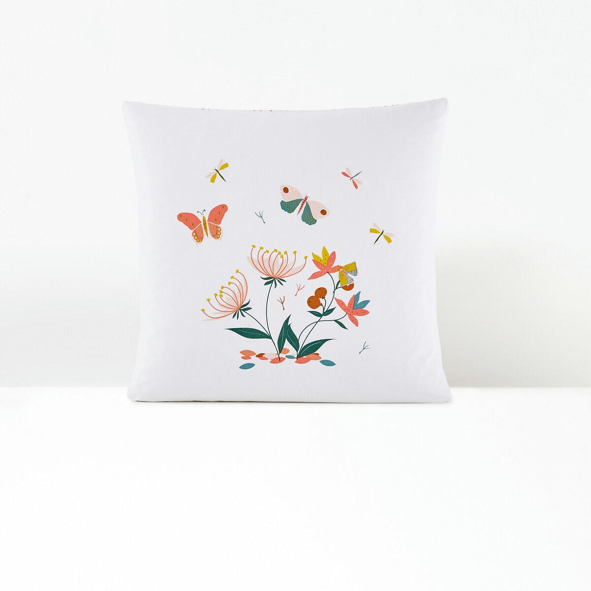 Taie d'oreiller coton, Papillon