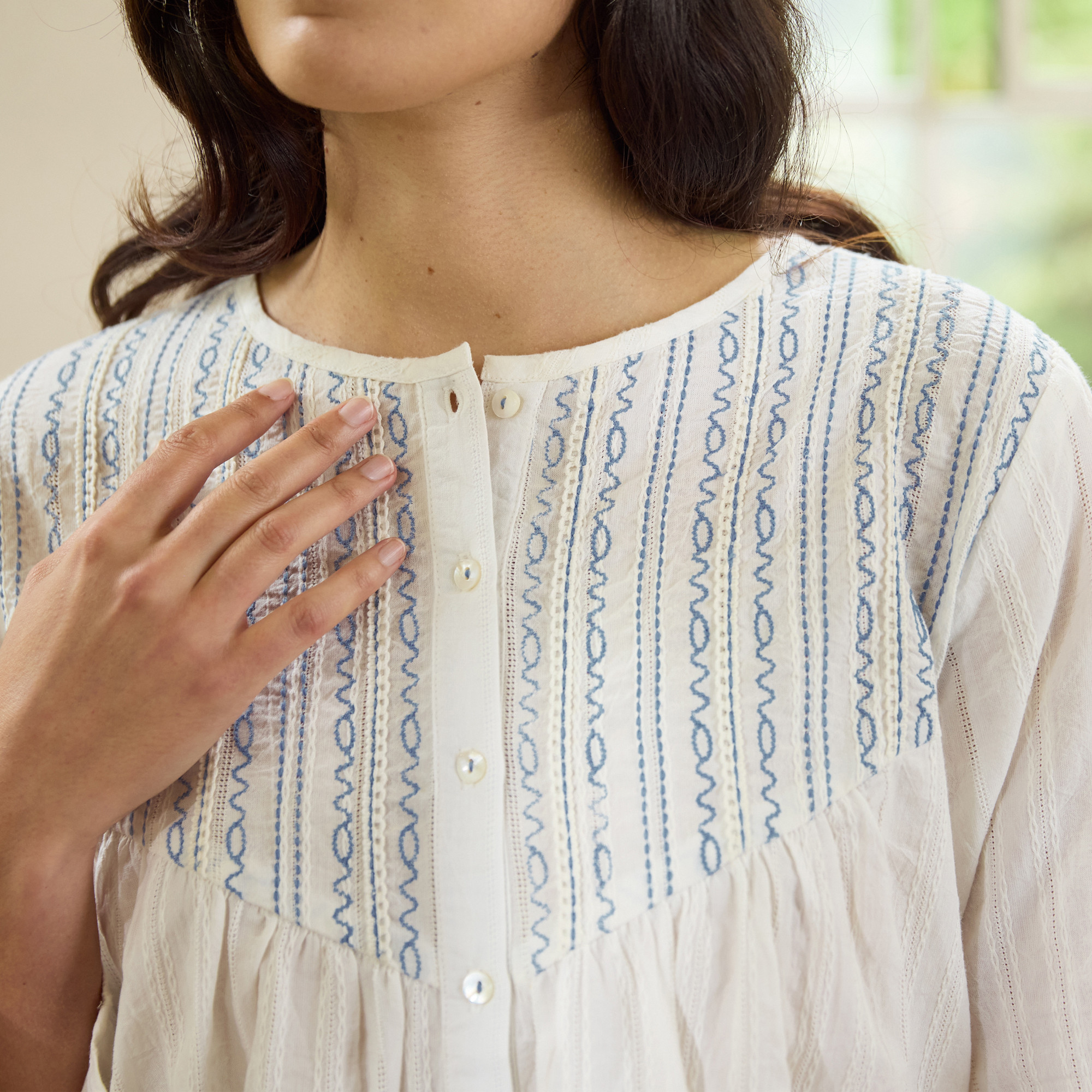 Pyjama brodéNuit à Porto