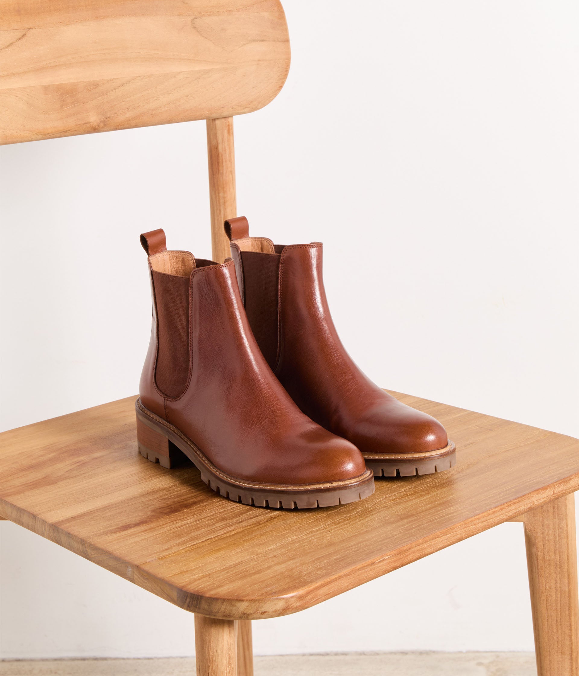 Chelsea boots cognac Adolie