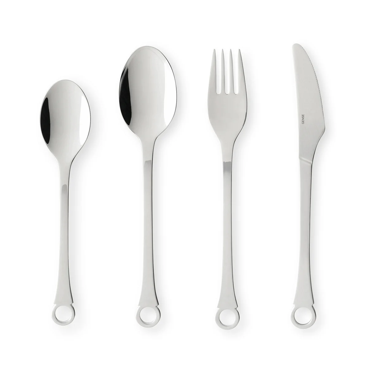Gense - Pantry Besteckset, matter / glänzender Stahl (16-tlg.)