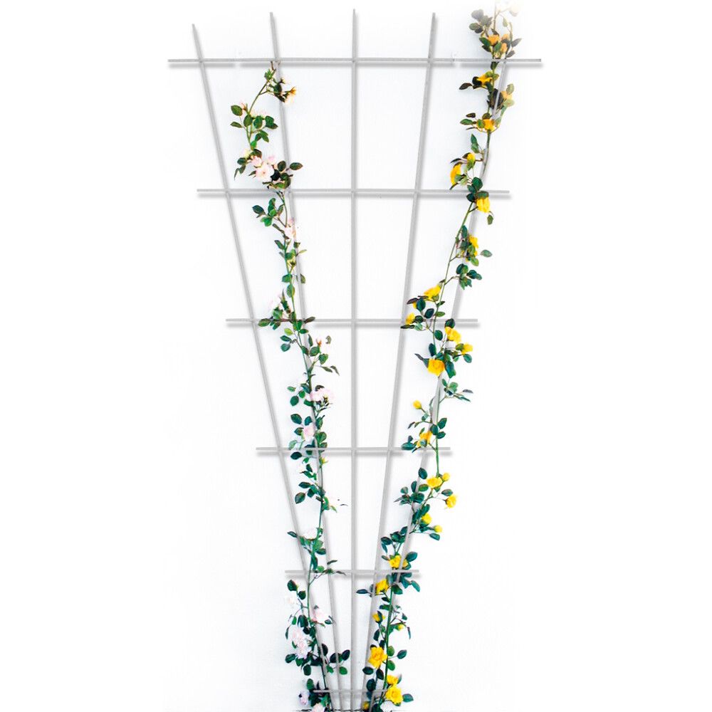 ESPALIER TIL ROSE BELLISSA 150X75 CM HVIT