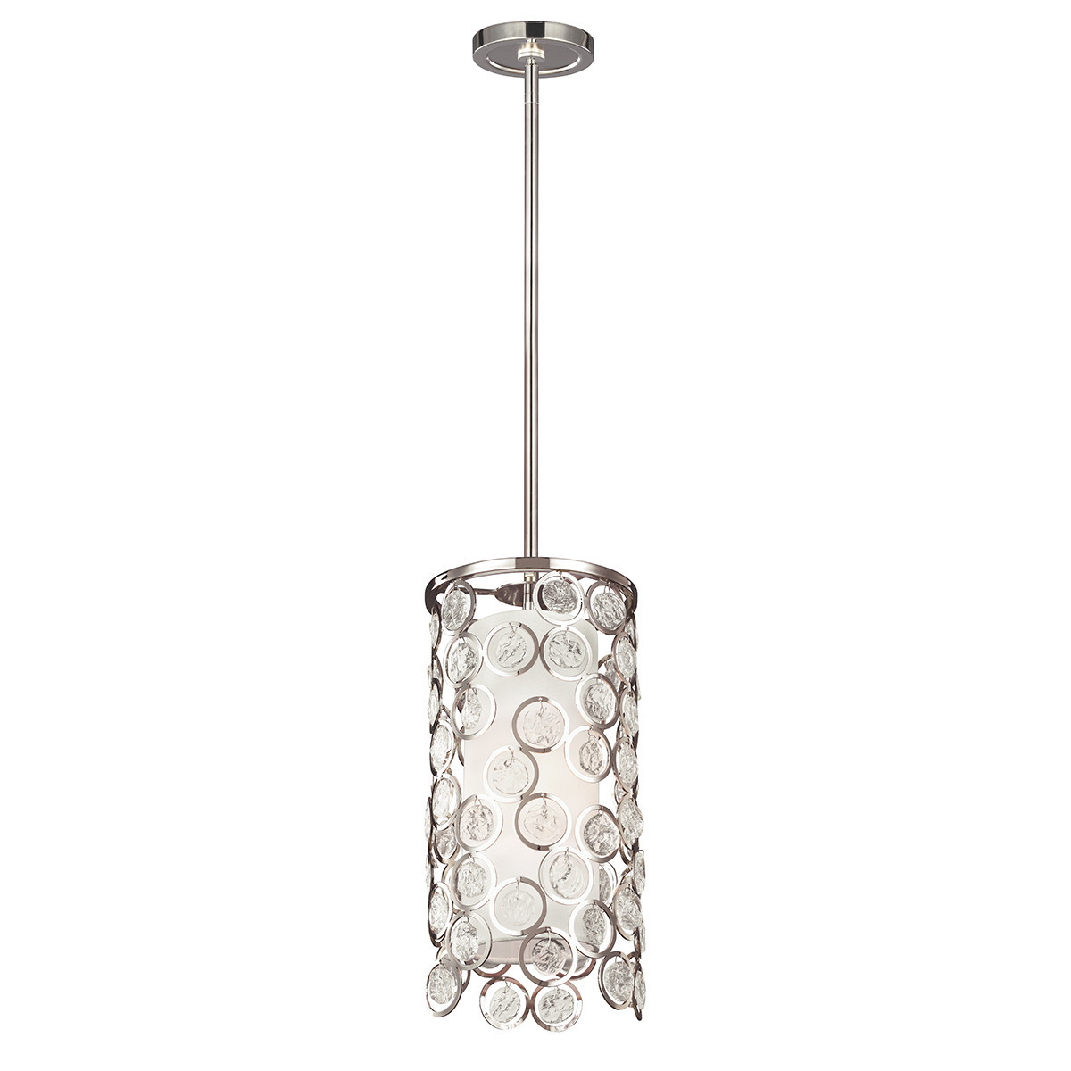 Lampa wisząca polerowany nikiel Lexi 1xE27x60W Feiss