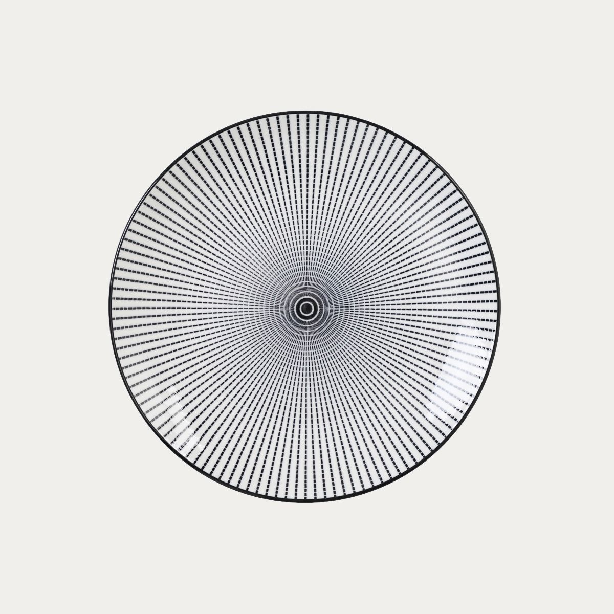 Talerz NAVIA deserowy czarny 19 cm