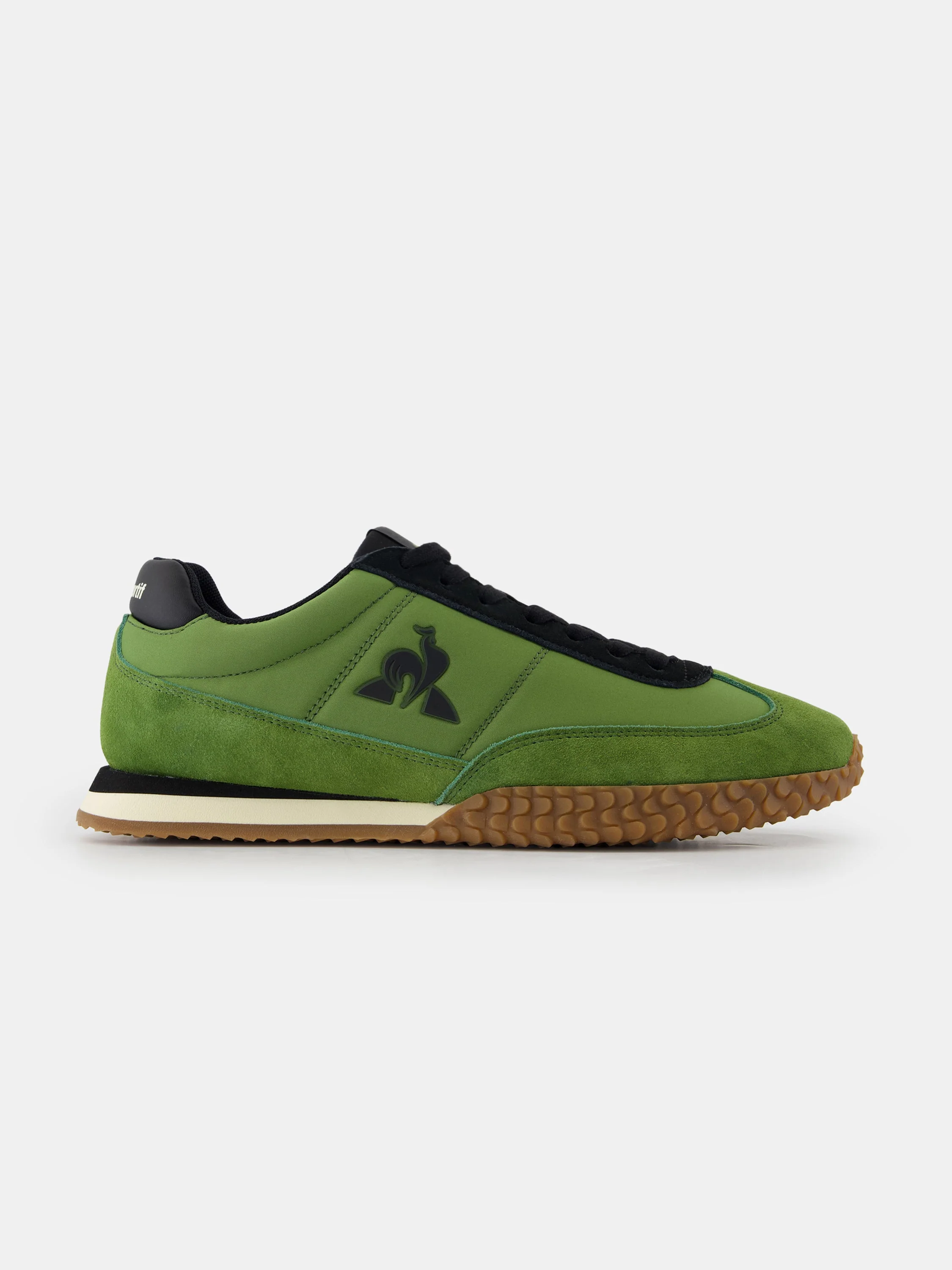 Basket retro-running en textile et suede Veloce