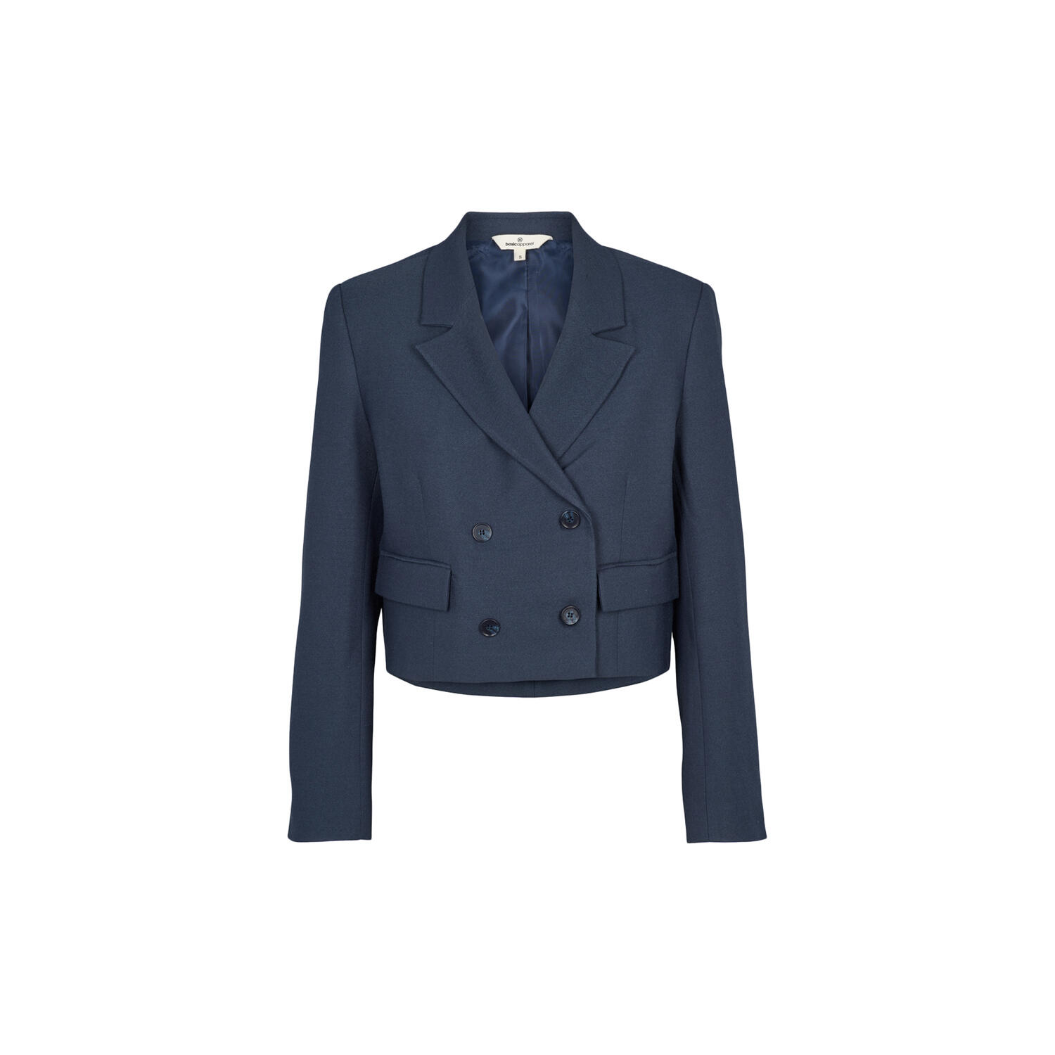 Radi Short Jacket, navy melange