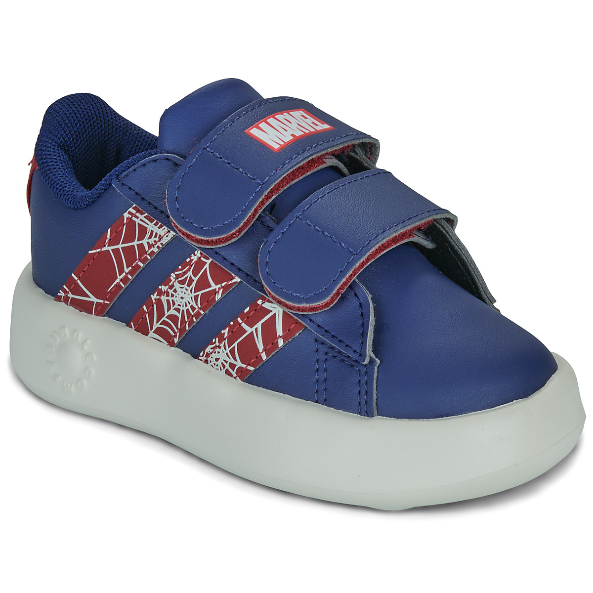 adidas - GRAND COURT SPIDER-MAN CF I - Marine / Bordeaux