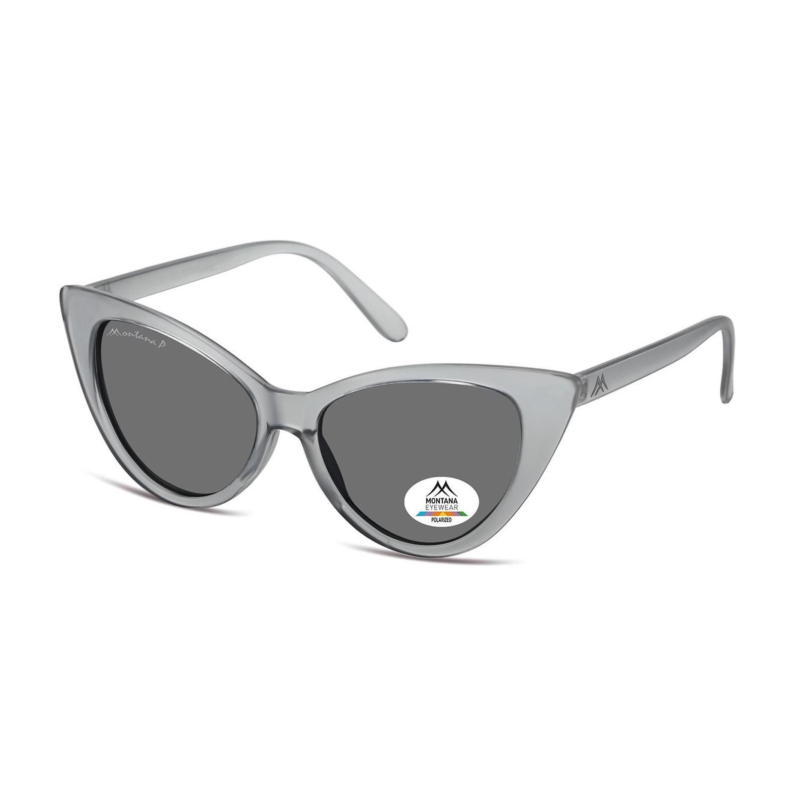 montana Cat Eye Grey Transparent Grey Polarized MP71
