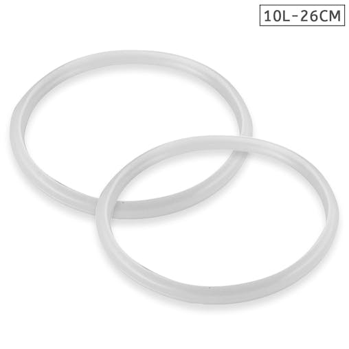 SOGA 2X Silicone Pressure Cooker Rubber Seal Ring Spare Parts 10L