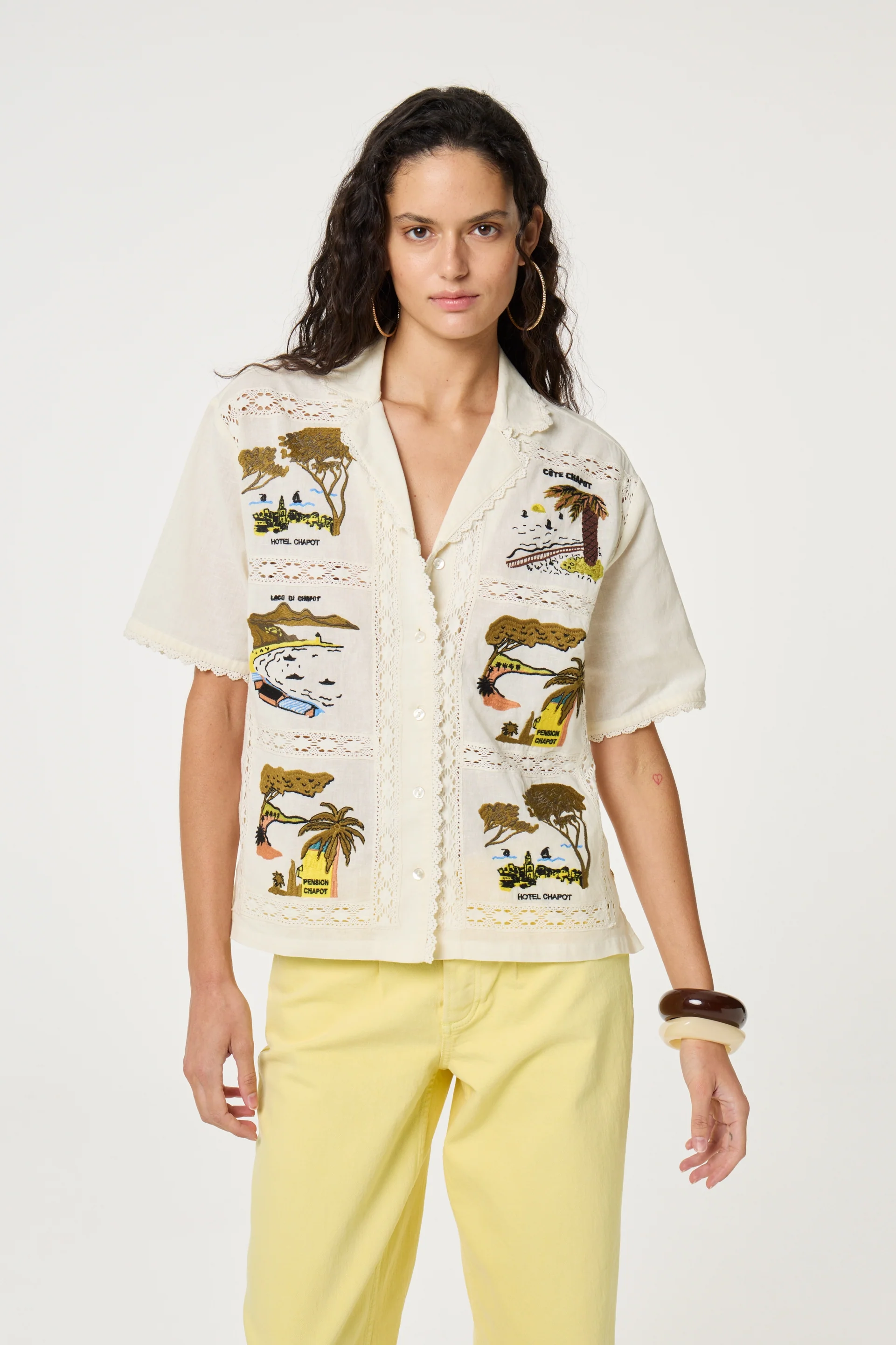 Norma Blouse | Cosy White