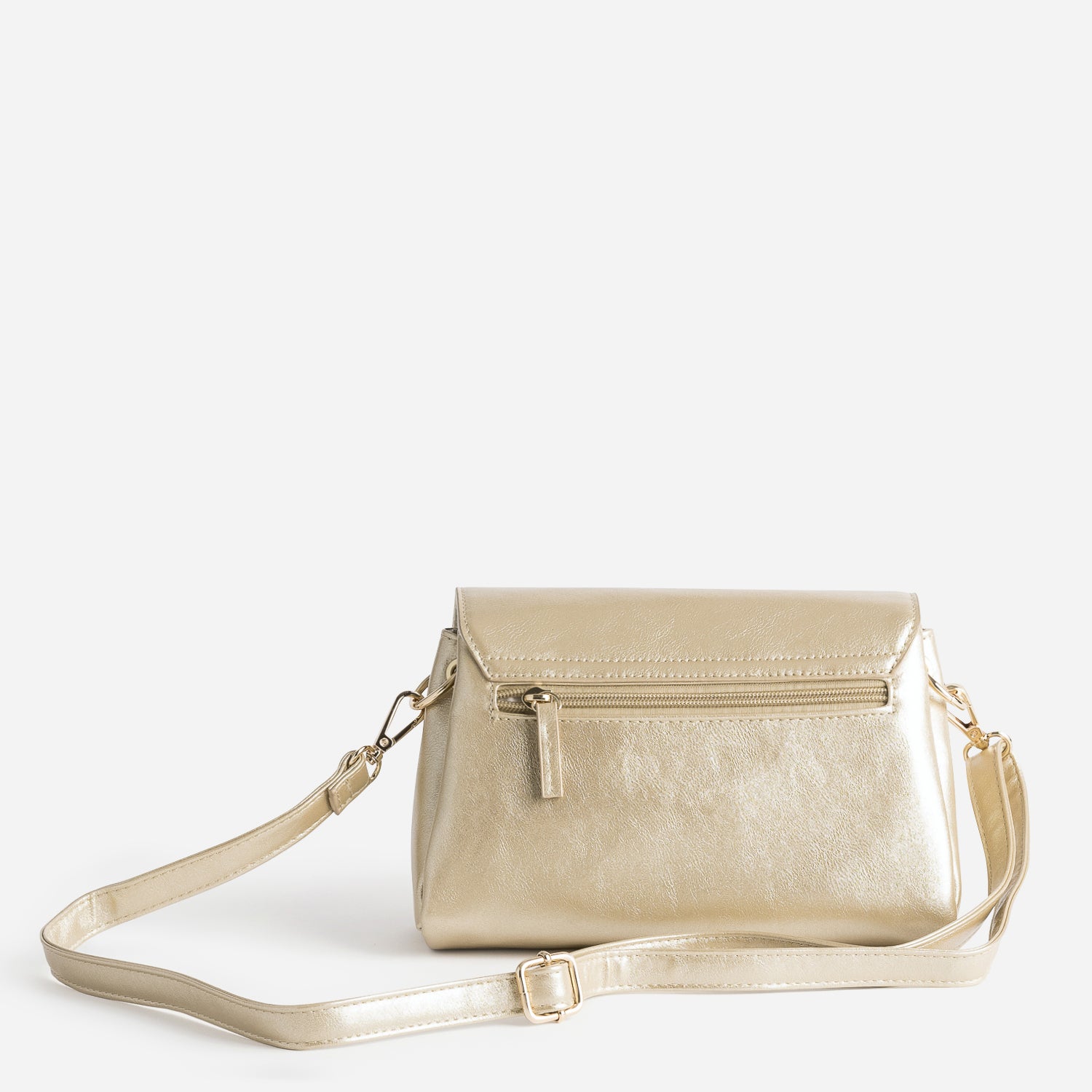 Sac à main or multi-compartiment
