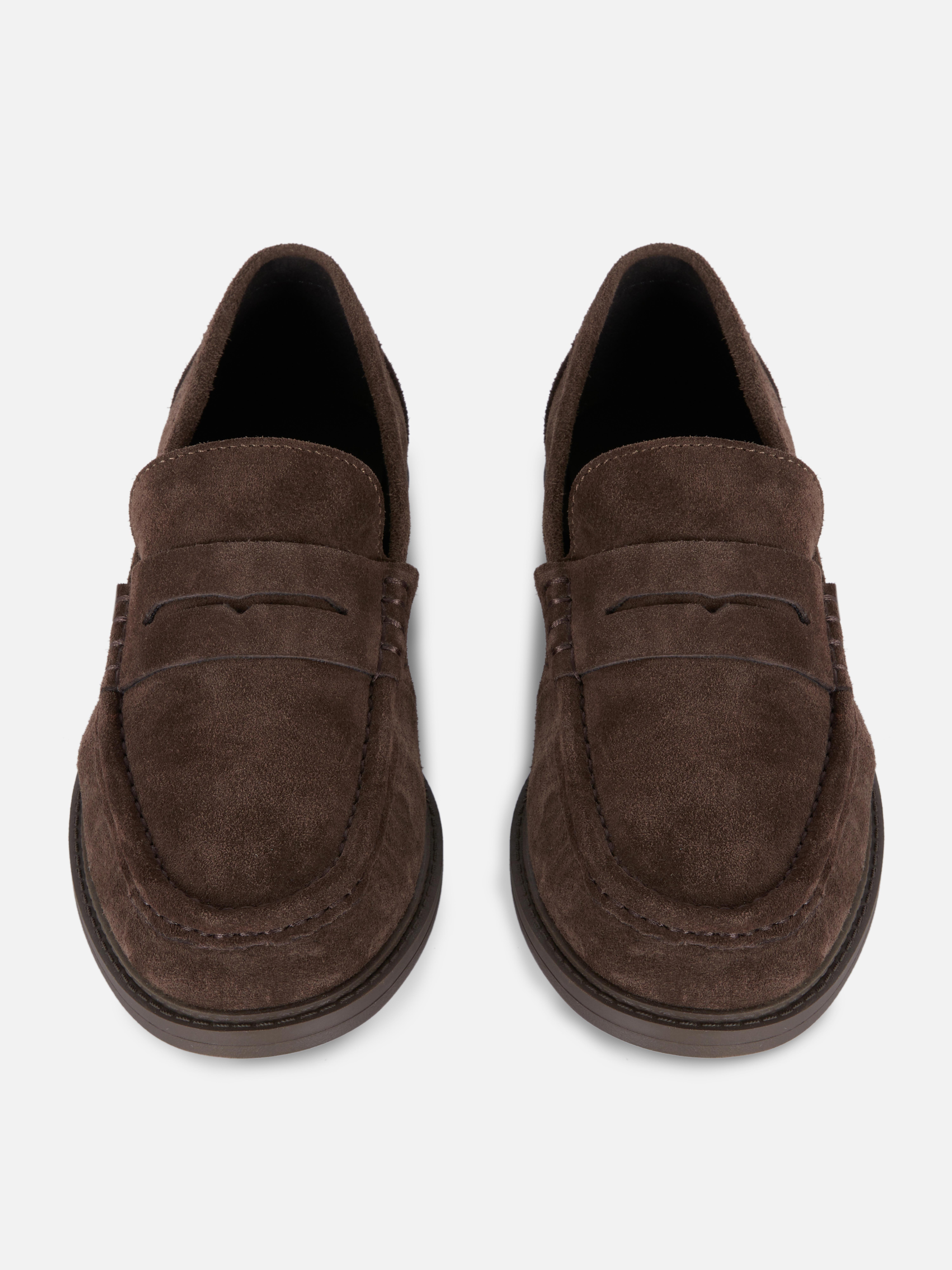 Suede Loafers