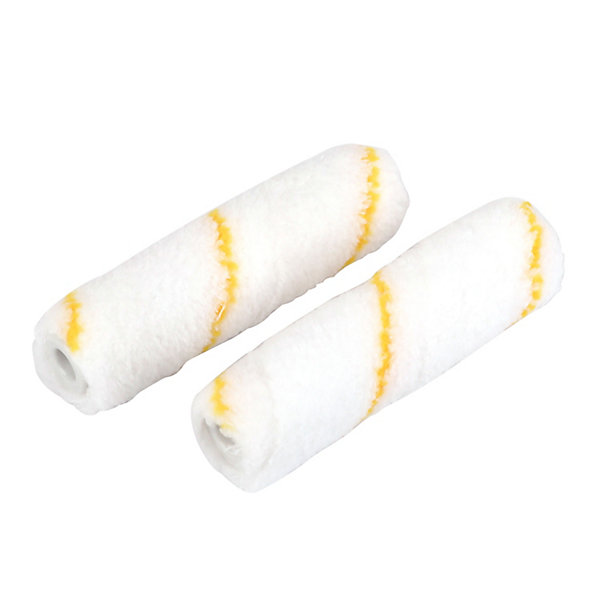 Lot 2 mini manchons surface lisse GoodHome 100mm