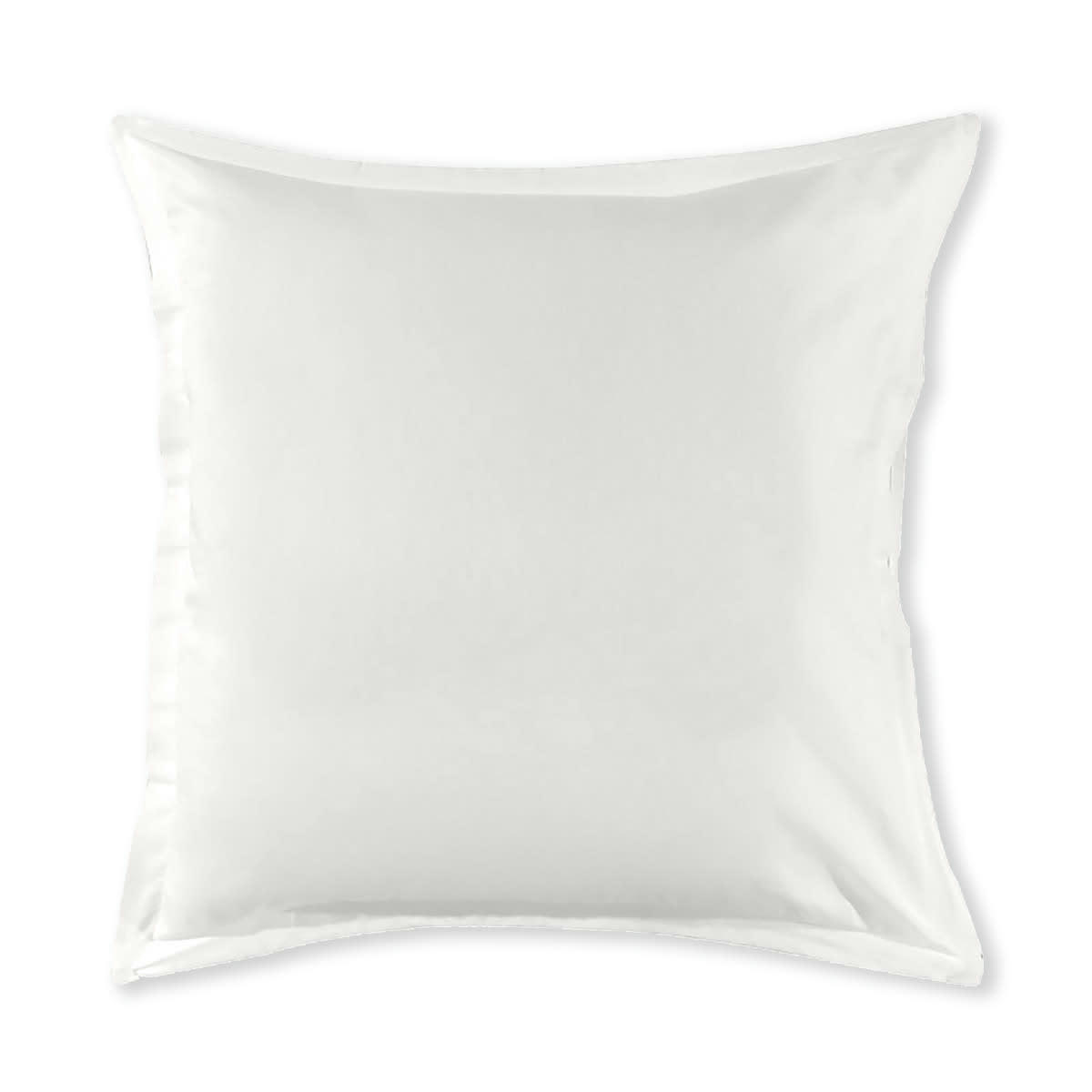 COTON UNIS - Taie d'oreiller coton  unie blanc 64x64cm