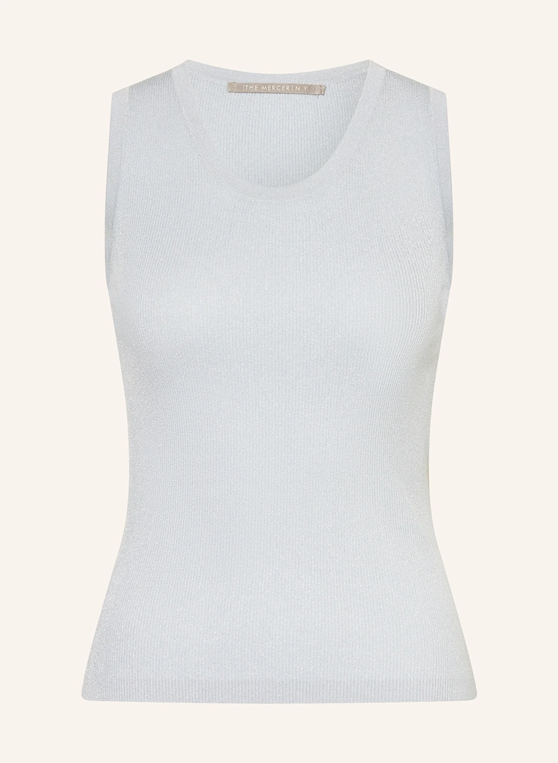 (THE MERCER) N.Y. Stricktop mit Glitzergarn