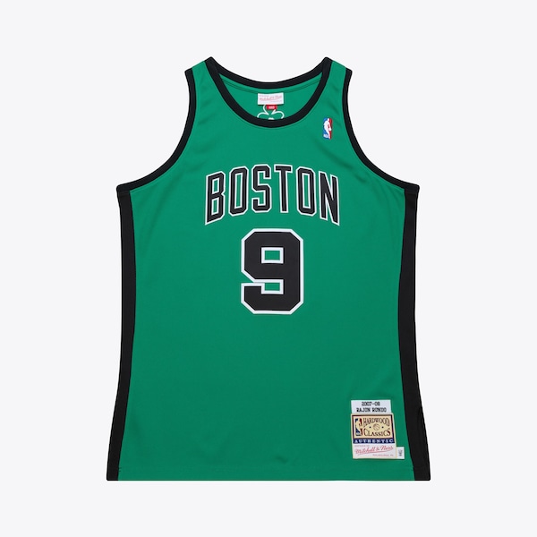 Rajon Rondo Boston Celtics  2007-08 Hardwood Classics Authentic Jersey - Kelly Green