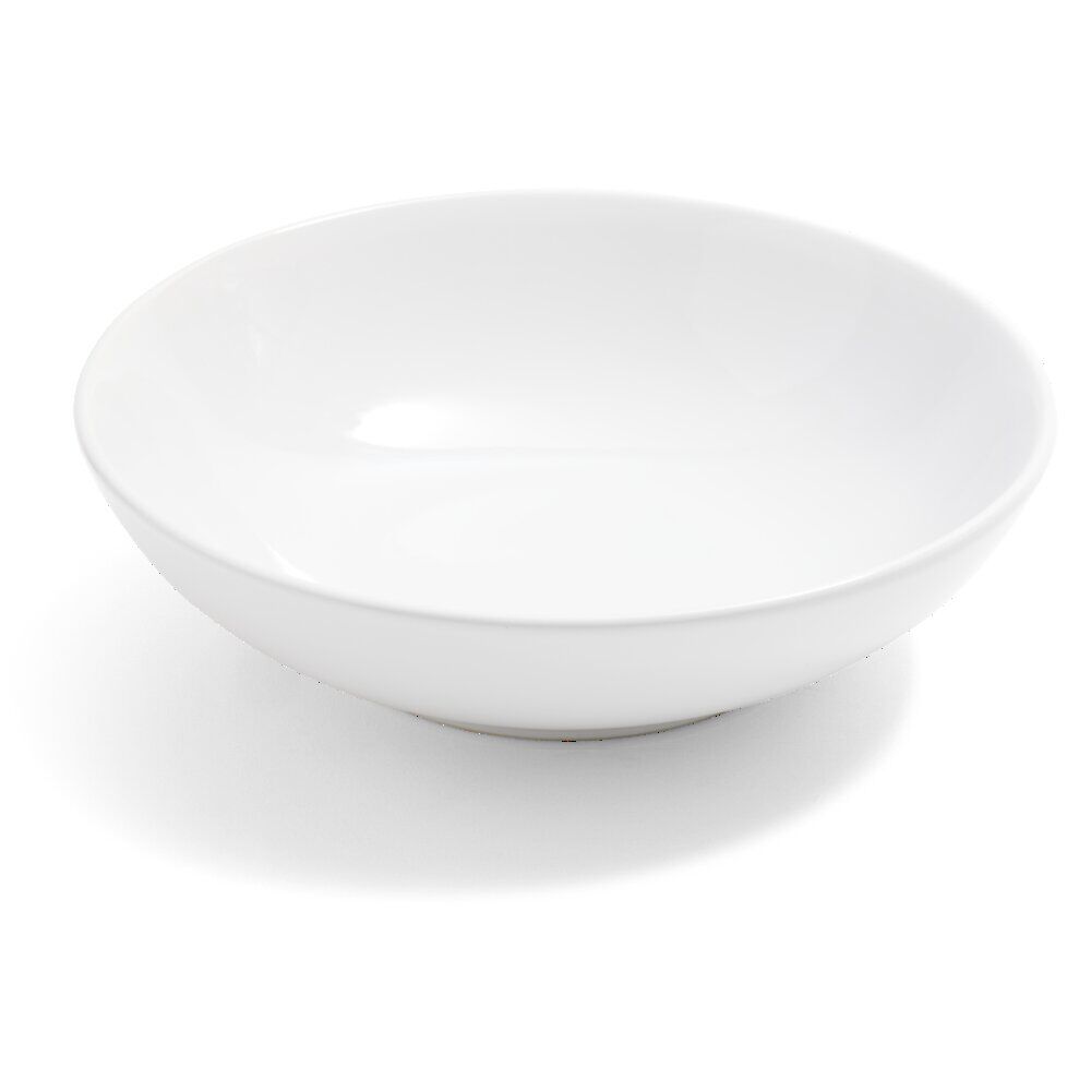Assiette à soupe Madrid grès blanc Ø20cm