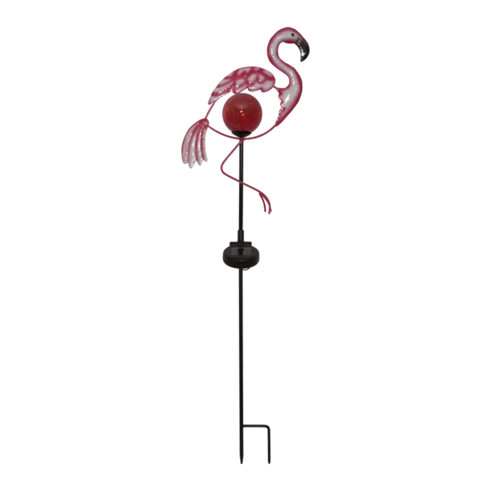 Solarleuchte Flamingo