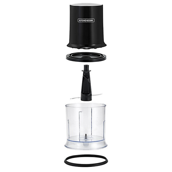Mini Hachoir électrique Avec Lames En Acier Inoxydable Mixpod400 Black De Kitchencook