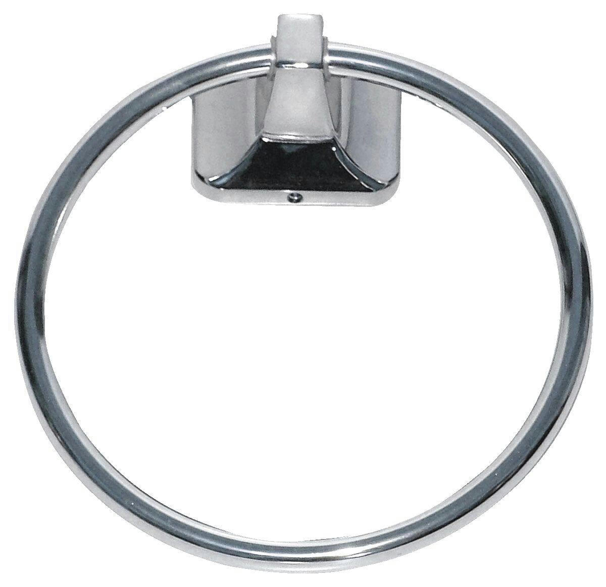 Peerless® Weston Wall Mount Bathroom Towel Ring, Chrome