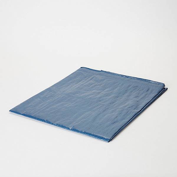 Bâche de protection légère bleue L.3 x l.2 m