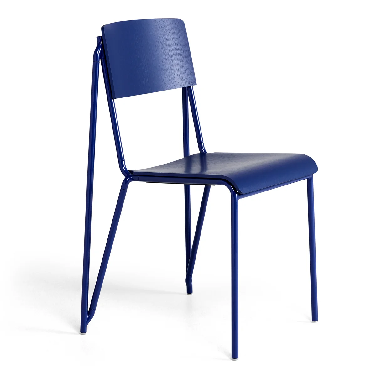 HAY - Petit Standard Stuhl, ultra marine blue / ultra marine blue