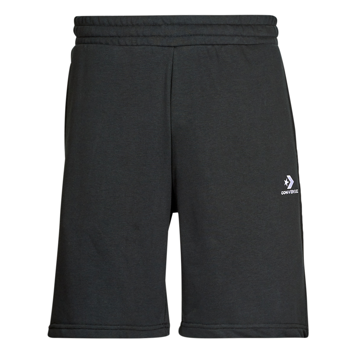 Converse - GO-TO EMBROIDERED STAR CHEVRON FLEECE SHORT - Black
