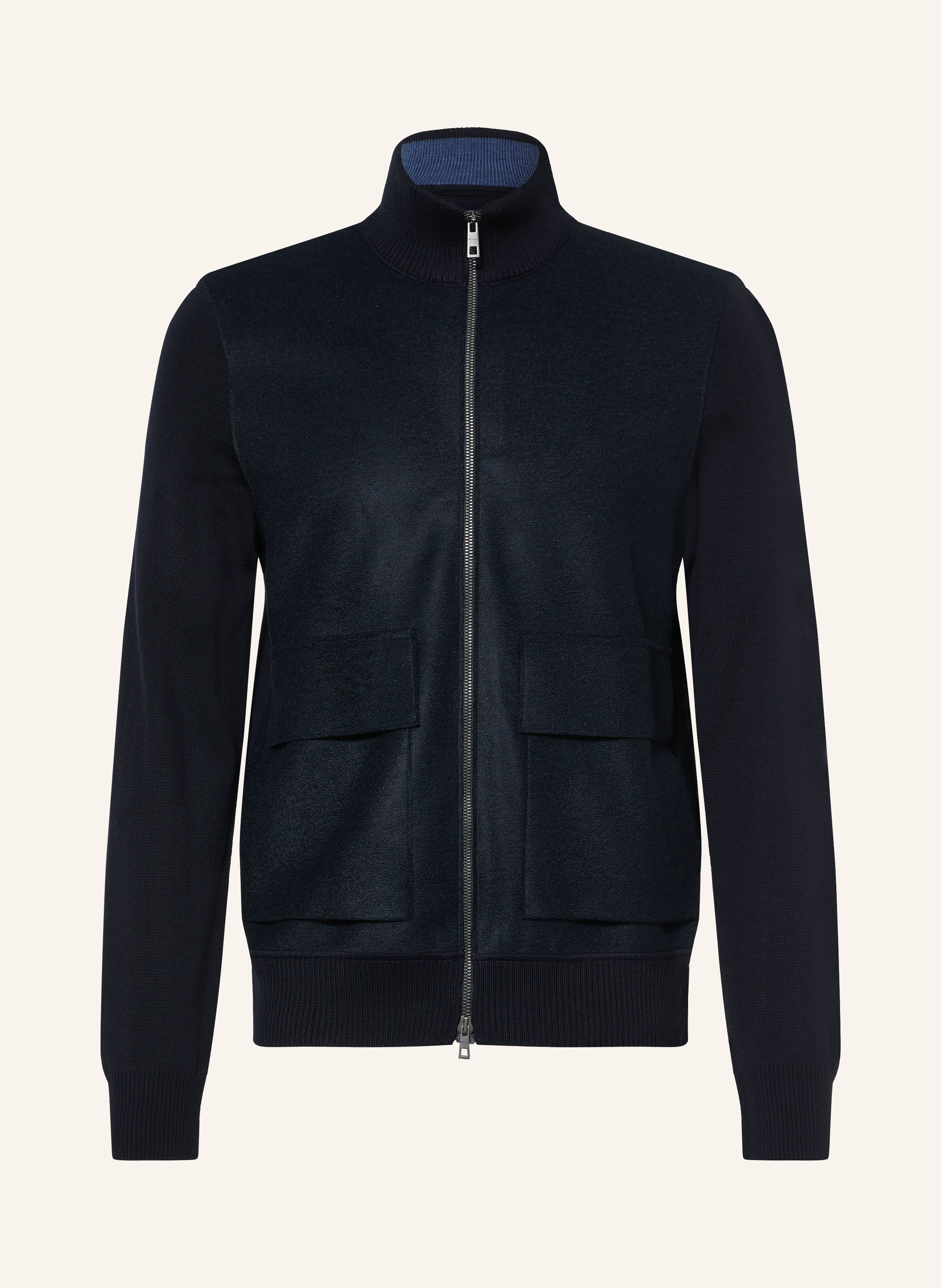 MAERZ MUENCHEN Strickjacke im Materialmix