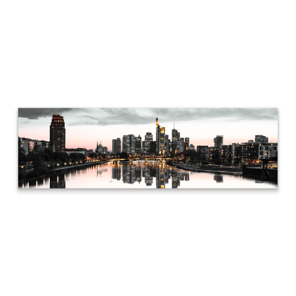 Obraz Panoramiczny Panorama Frankfurtu 145x45cm