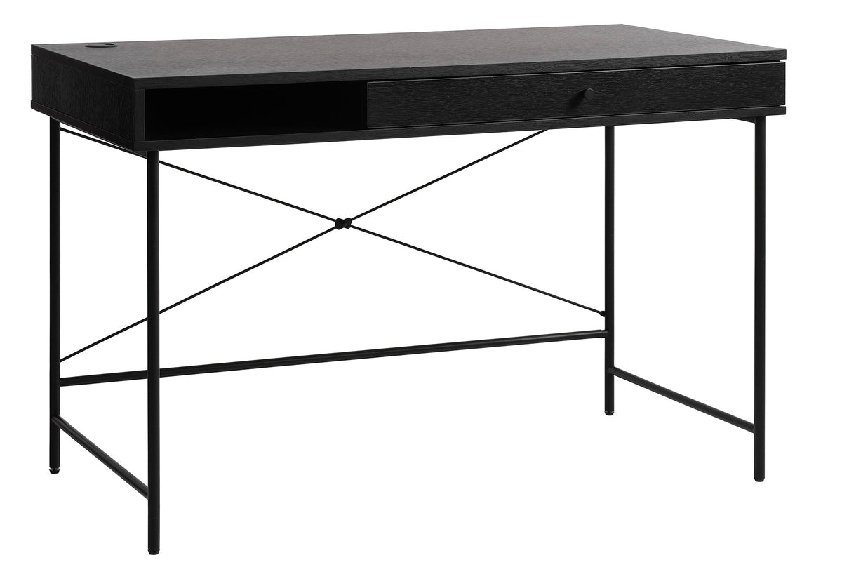Rebellenclub Bureau Berley - 120 x 60 cm - Zwart