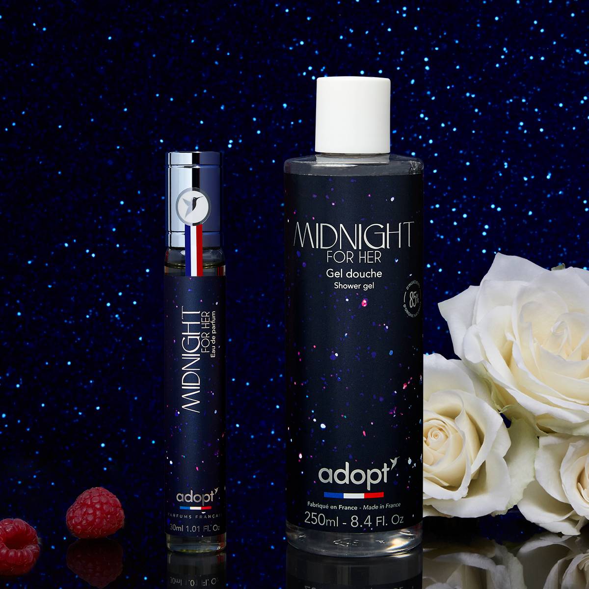 Midnight for HerCoffret Eau de parfum 30 ml   Gel douche 250 ml